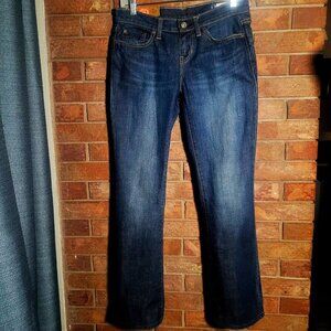 GAP Women's 1969 Med Wash Blue Bootcut Jeans - Size 2A